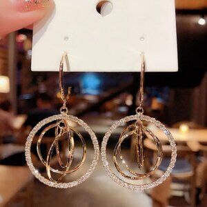 Elegant Circle Earrings (37)